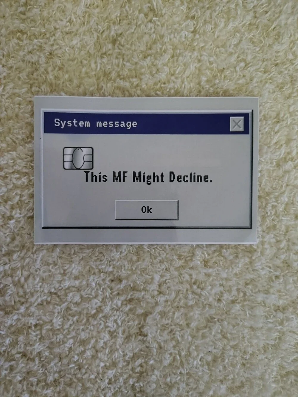Credit Debit Card Skin Sticker